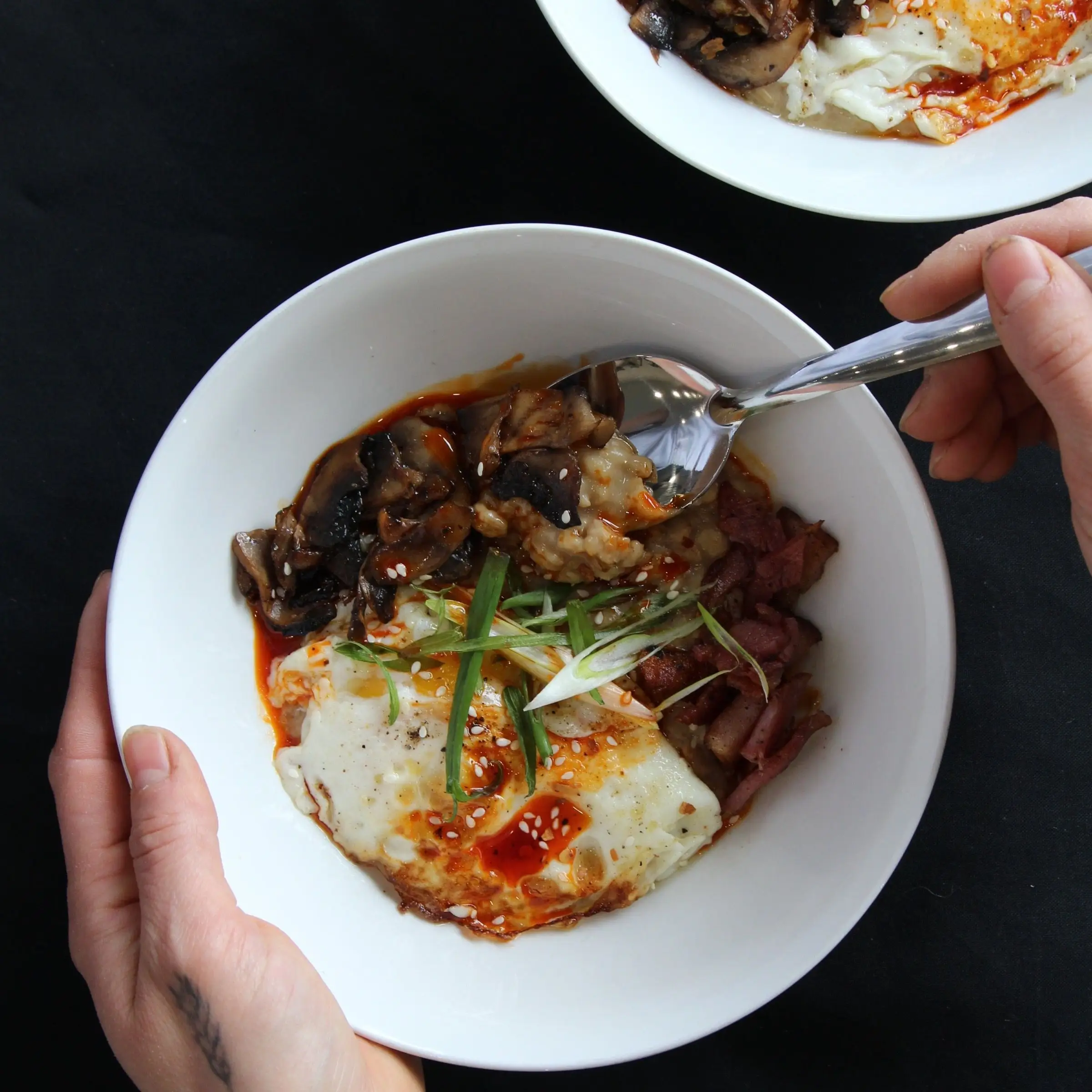 Congee-Style Savoury Oatmeal